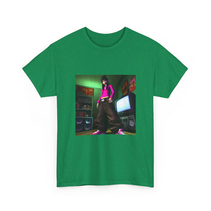 Y2K Vibe Girl In Her Room Tee