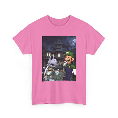 Luigi and Dry Bones Hotboxing Haunted Mansion Tee