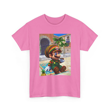 Rasta Mario Chilling With A Blunt