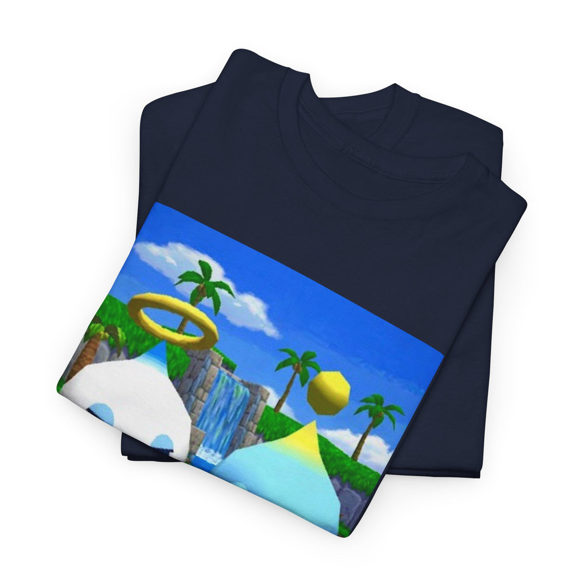 Chao Flipping Off In Paradise Tee