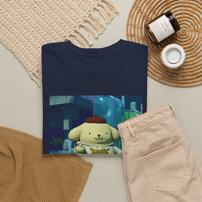 Pompompurin Skates and Flips The Bird