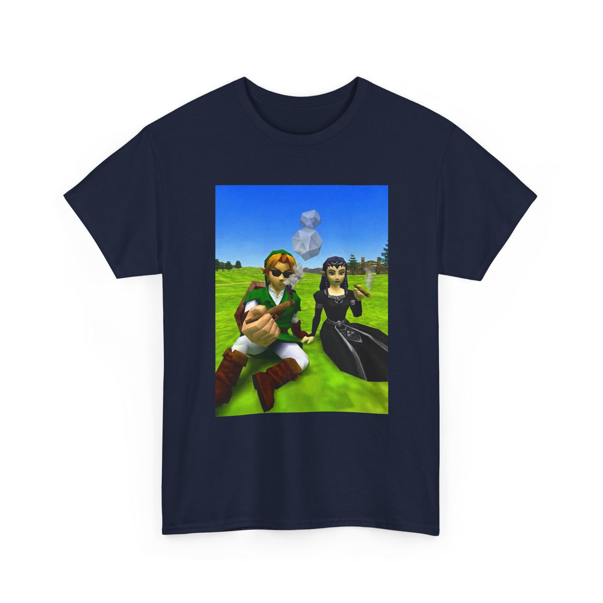 Link And Malon Chillin' At Lon Lon Ranch