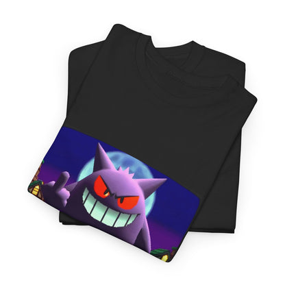 Gengar Flipping Off Villager Tee