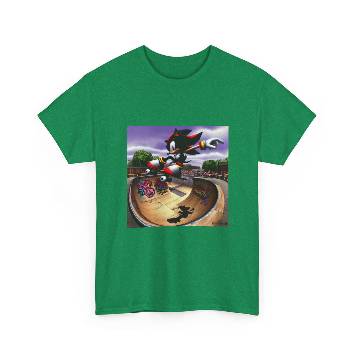 Shadow The Hedgehog Shredding A Skatepark