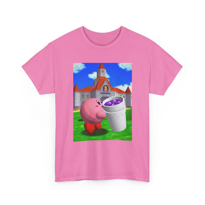 Kirby Sipping Lean At Mushroom Kingdom