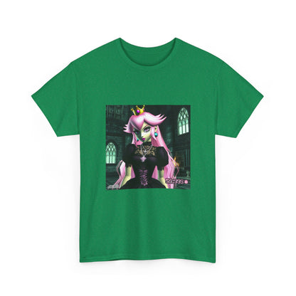 Goth Peach In Haunted Castle Tee