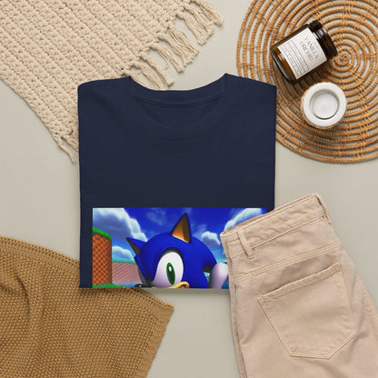 Sonic Giving Thumbs Up With Mario