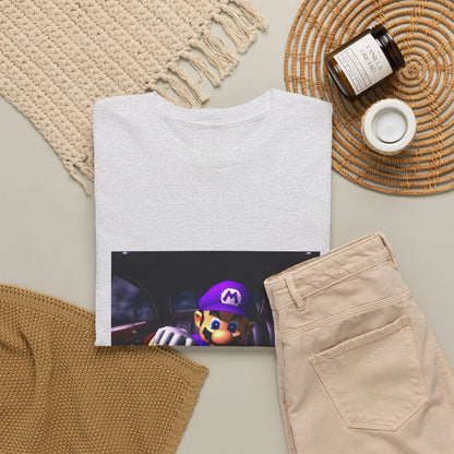 Waluigi Pouring Purple Drank In Limo Tee