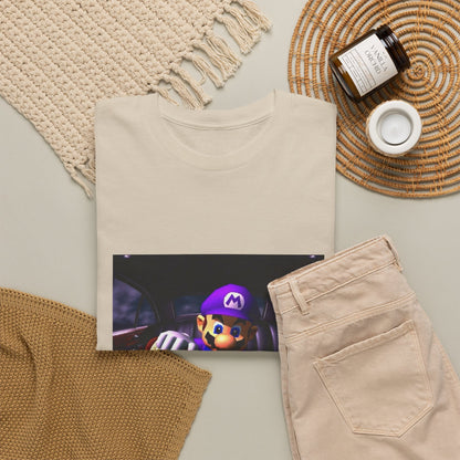Waluigi Pouring Purple Drank In Limo Tee