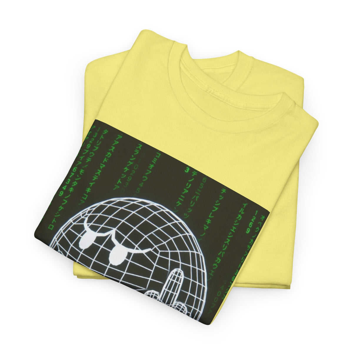 Wireframe Boo Giving The Finger Tee