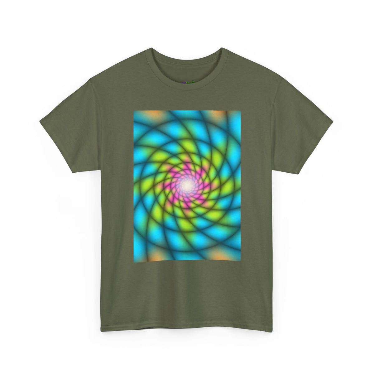 Dacwoo drawings — Spiral Spectrum Mandala