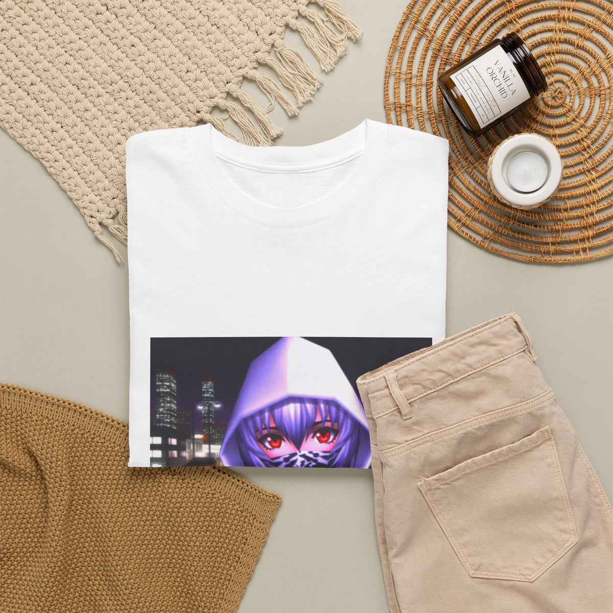 Rei Ayanami Cruising GTA San Andreas Tee (Design 14)