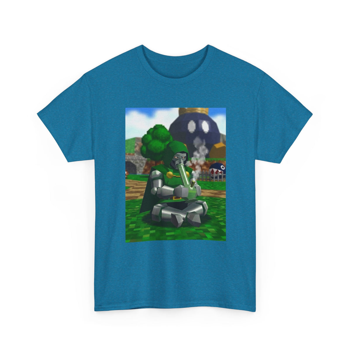 Doom Brocc Head Smoking Bong Tee