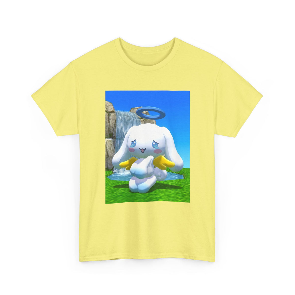 Cinnamoroll Angel Crying By Waterfall