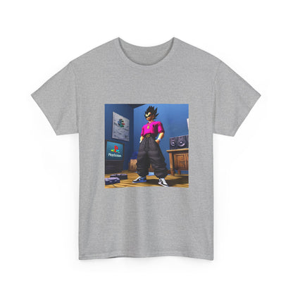 Y2K Vegeta Chilling With PlayStation Tee