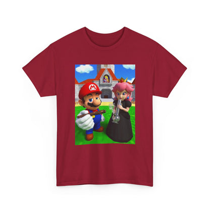 Mario And Princess Peach Puffing Loud