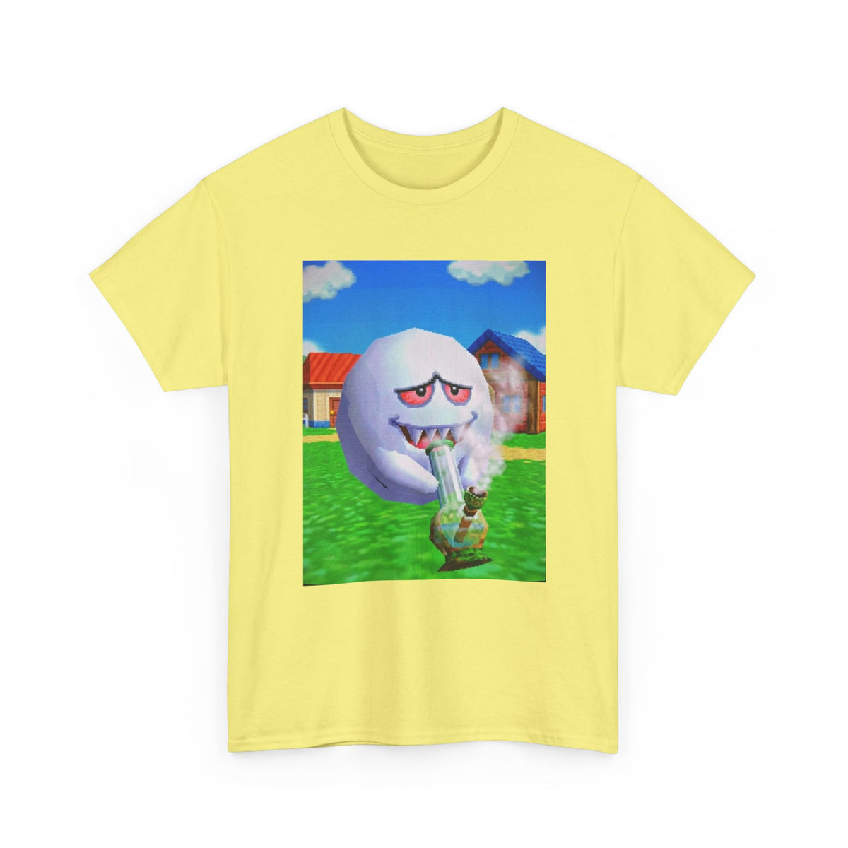 Boo Ghost Taking A Bong Rip Tee