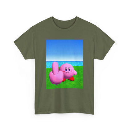 Kirby Flipping The Bird Tee (Design 2)