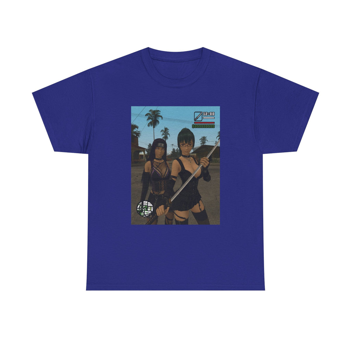 GTA-Inspired Girls With Katanas Tee