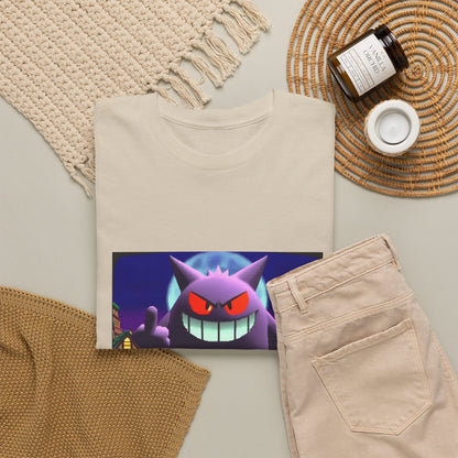 Gengar Flipping Off Villager Tee