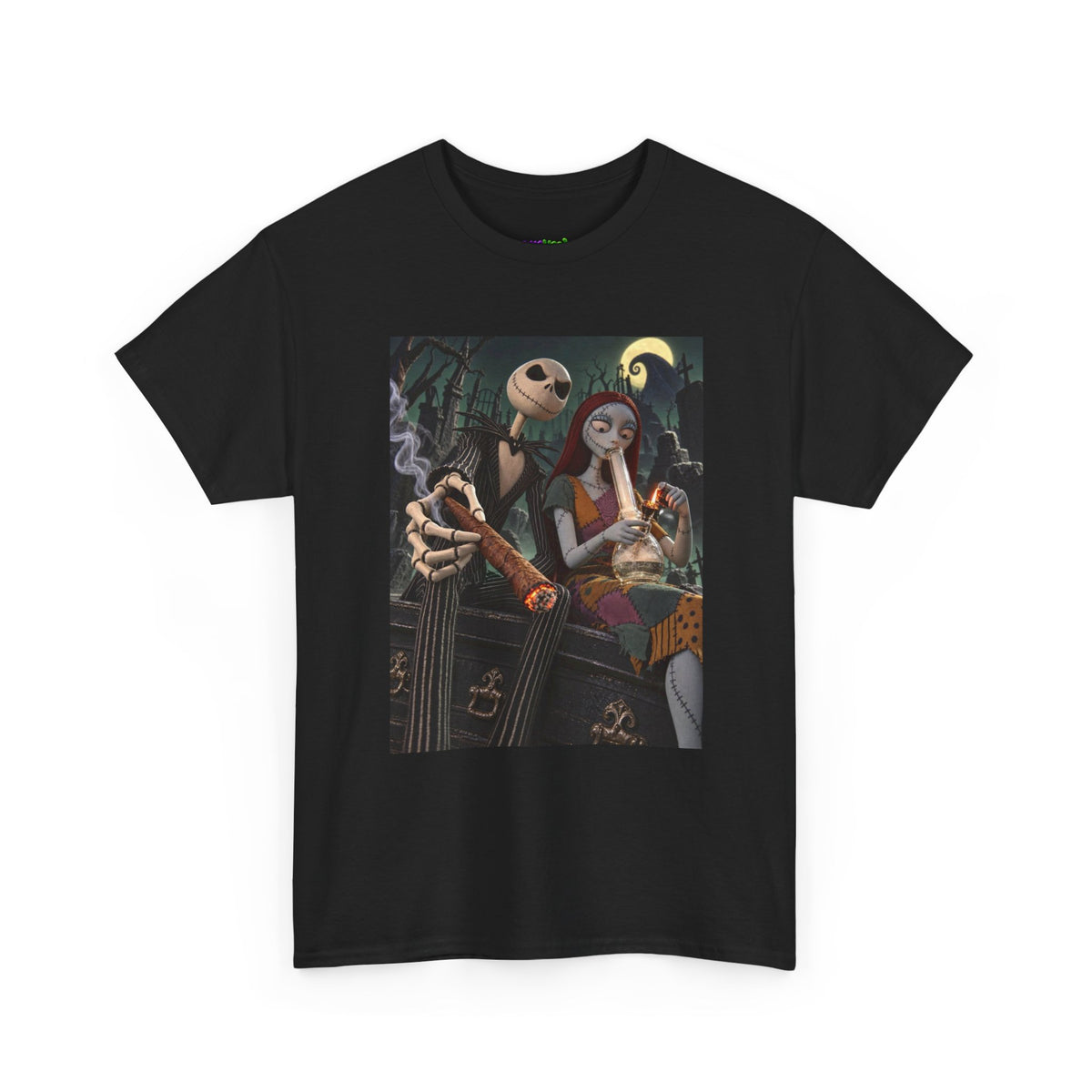 Midnight Green Dream Graphic Tee (Design 1)