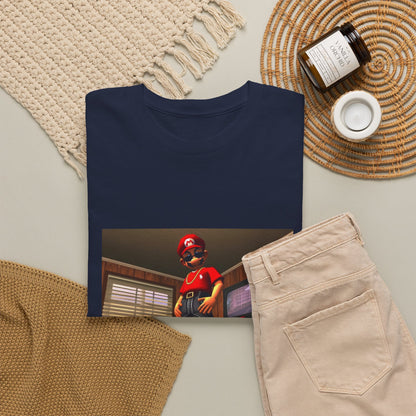 Gangster Mario Chillin' In The Crib Tee