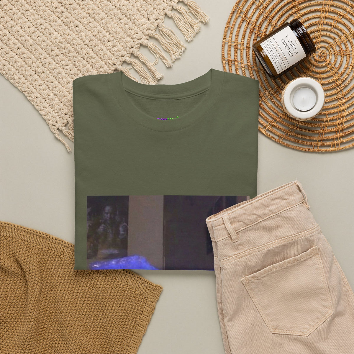 Urban Leaf Whisper Graphic Tee