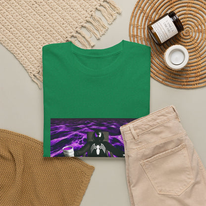 Black Spider-Man Chillin' With Lean Cup Tee