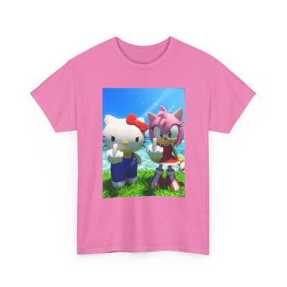 Hello Kitty And Amy Rose Flipping You Off