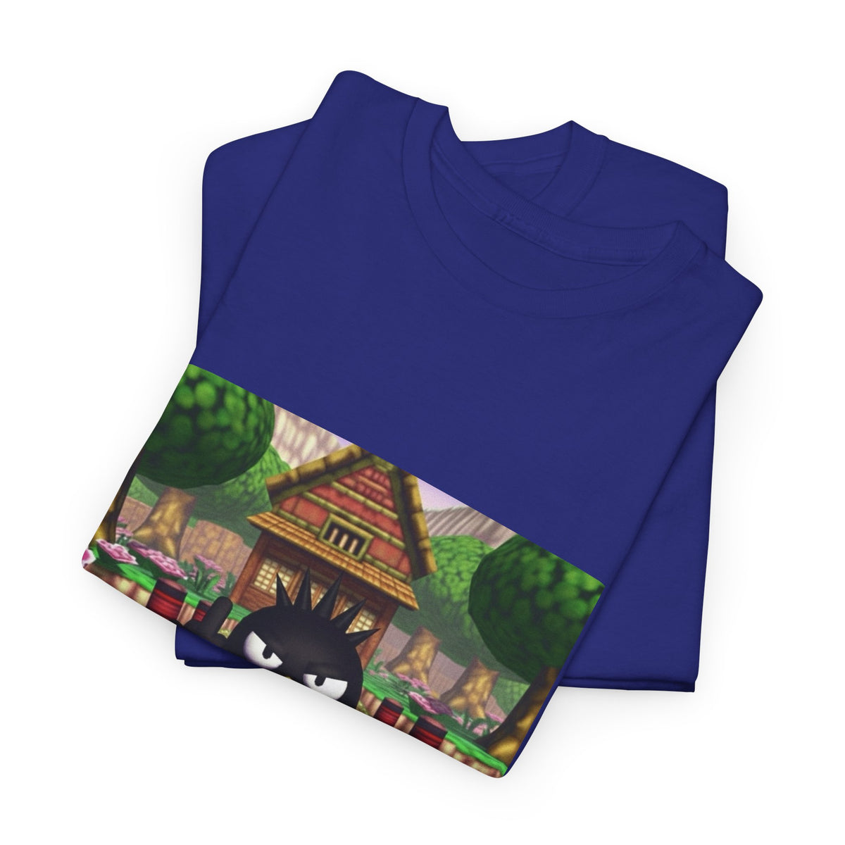 Grumpy Black Bird Flipping Off Tee