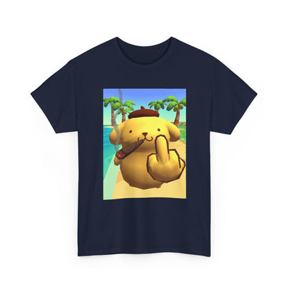 Pompompurin Smoking And Flipping The Bird