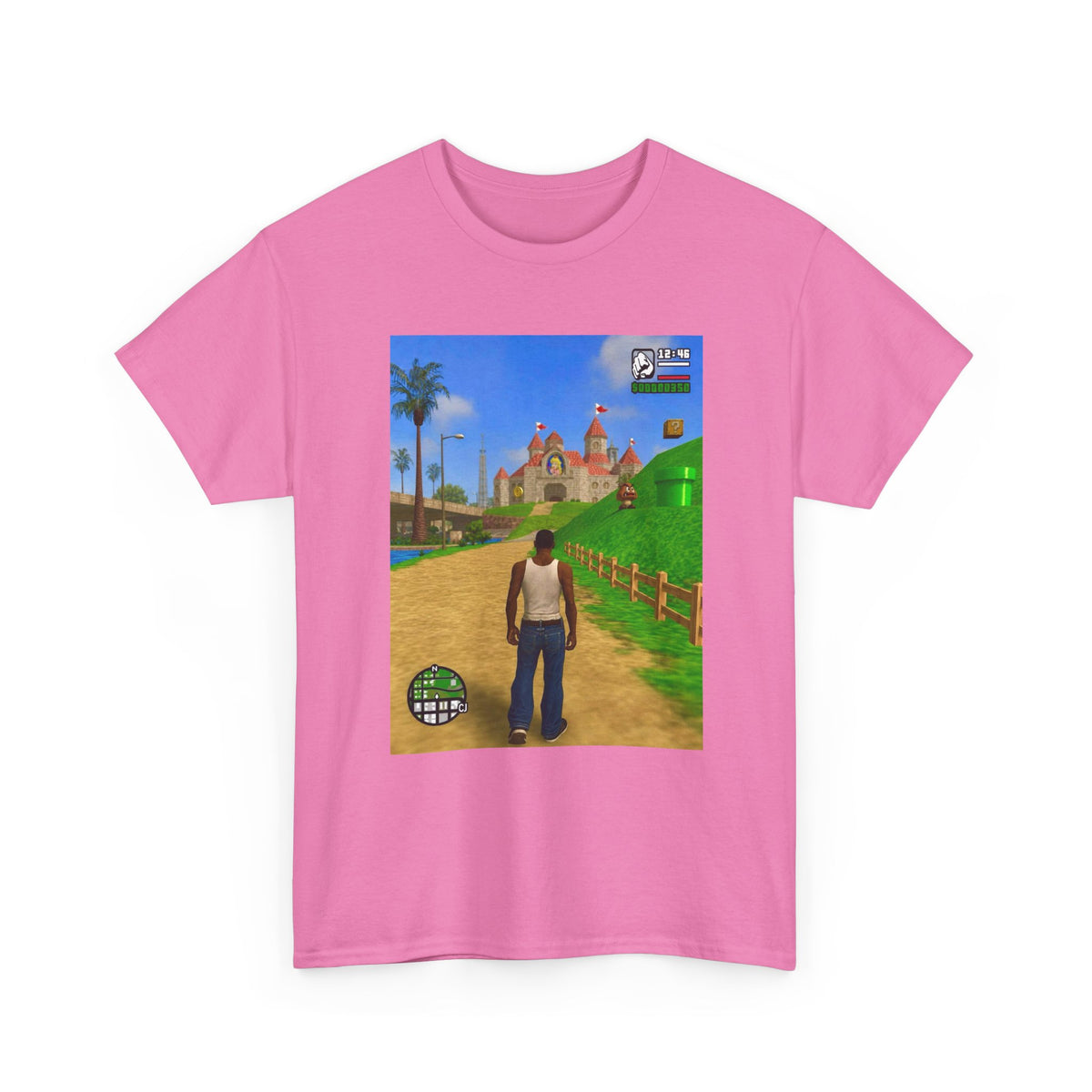 CJ Discovers Mushroom Kingdom Tee