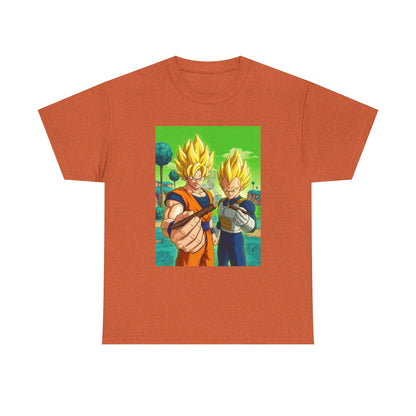 Goku And Vegeta Sharing A Smoke