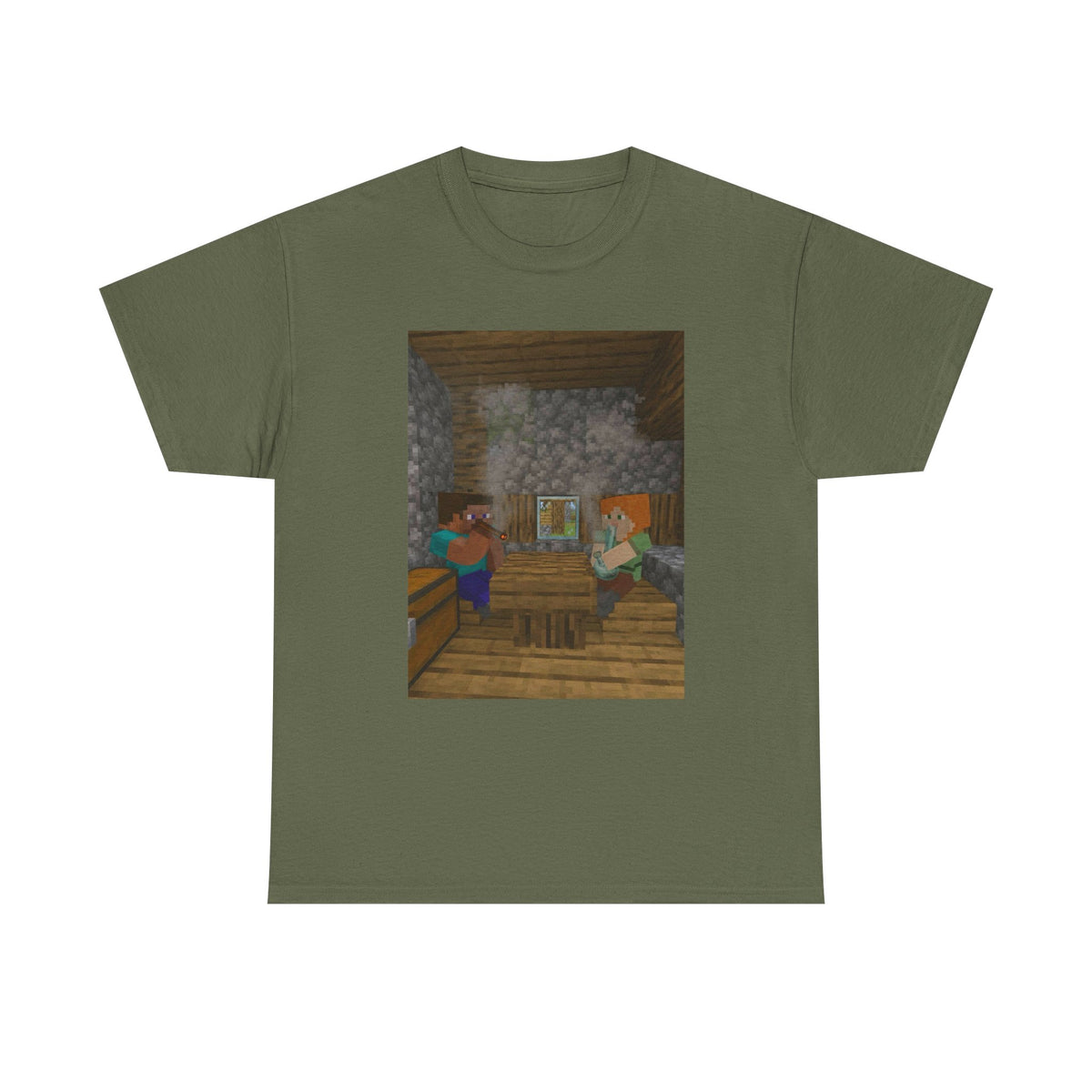 Minecraft Friends Chillin' and Toking Tee