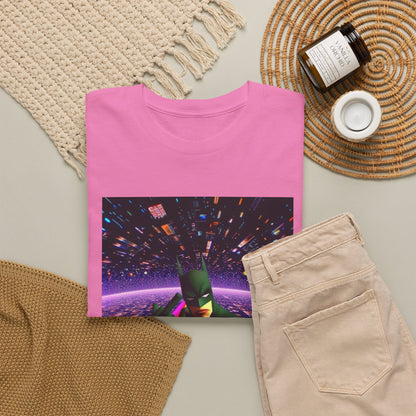 Batman Flips Off Reality On Psychedelic Tee