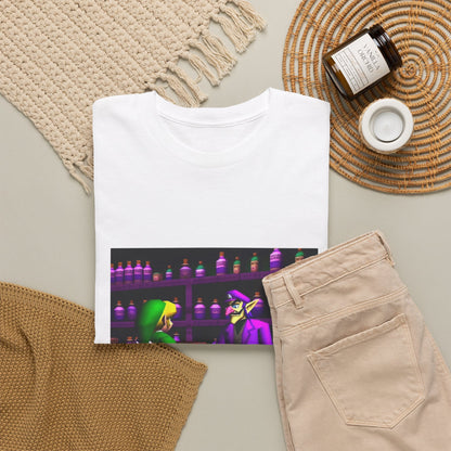 Link Gets Lean From Waluigi Tee