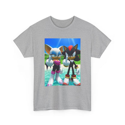 Rouge And Shadow Flipping The Bird Tee (Design 4)