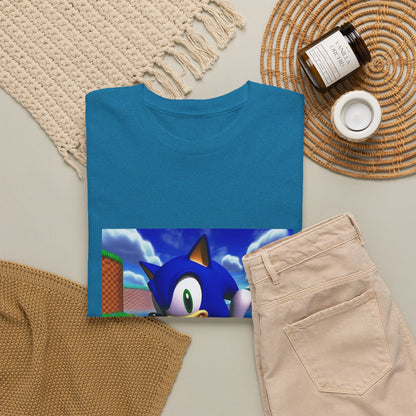 Sonic Giving Thumbs Up With Mario