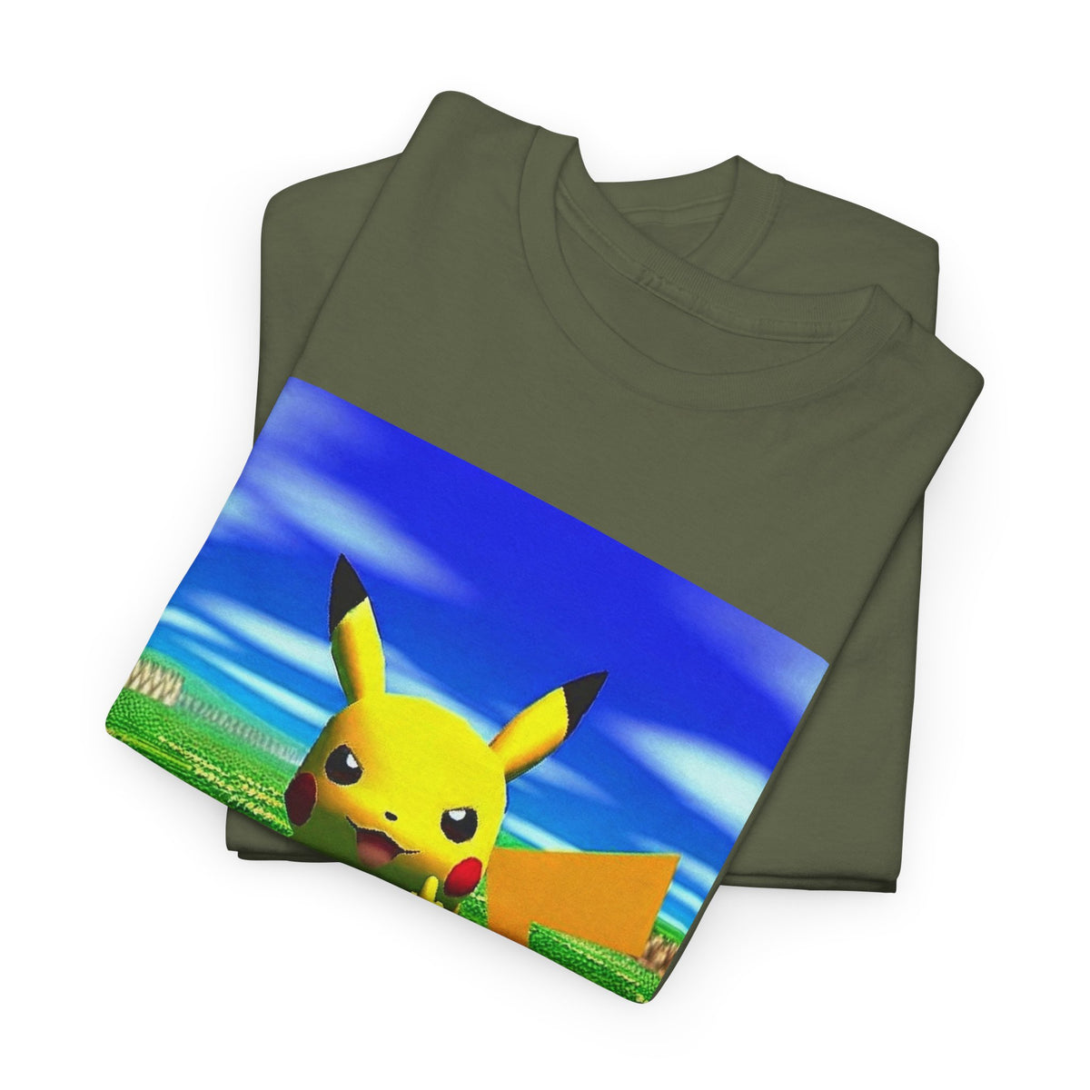 Pikachu Giving The Finger On A Bench