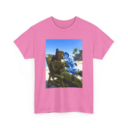 Master Chief And Cortana Chillin' Beach Vibes