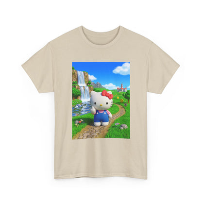 Hello Kitty Flipping Off In Mushroom Kingdom