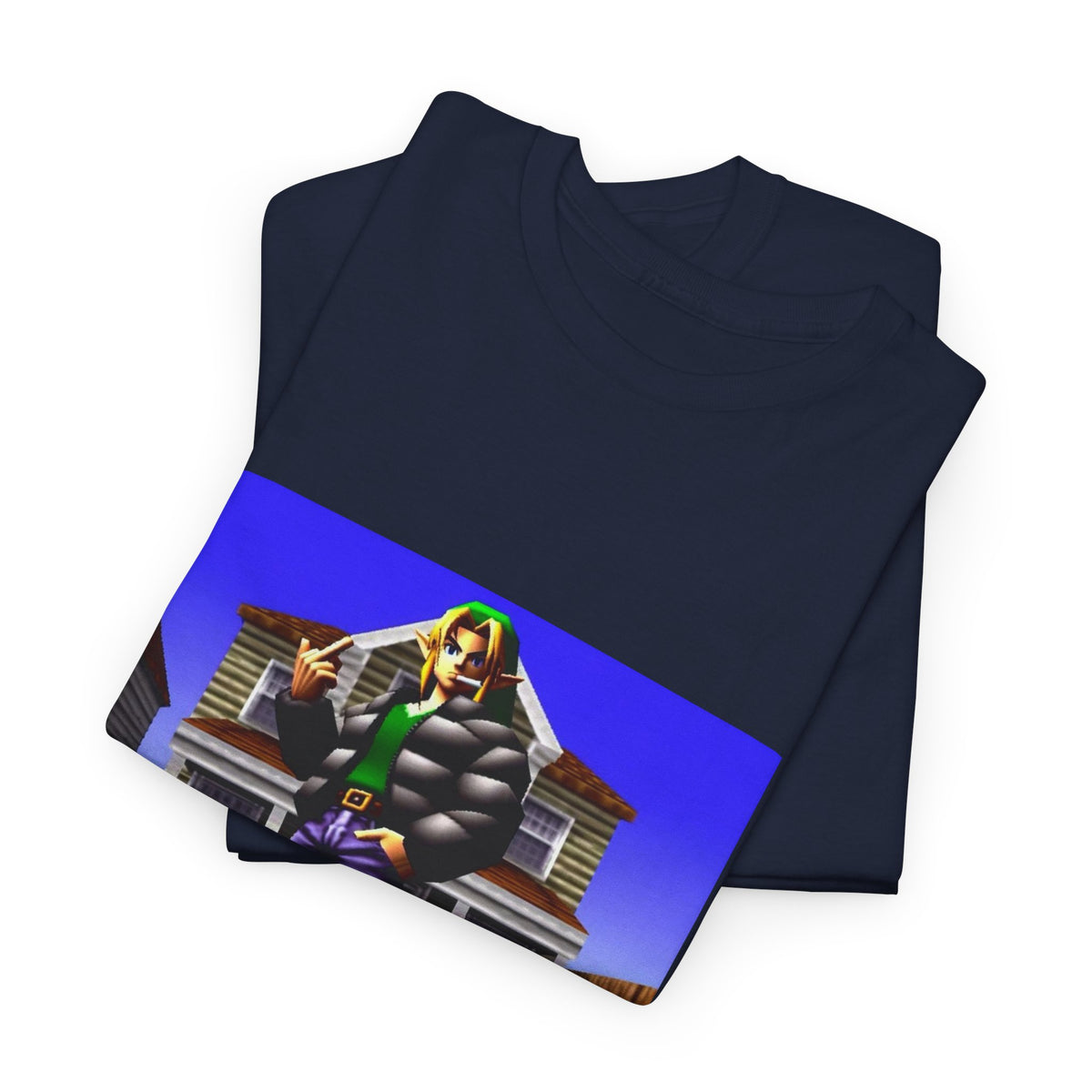 Link In Streetwear Flipping The Bird Tee