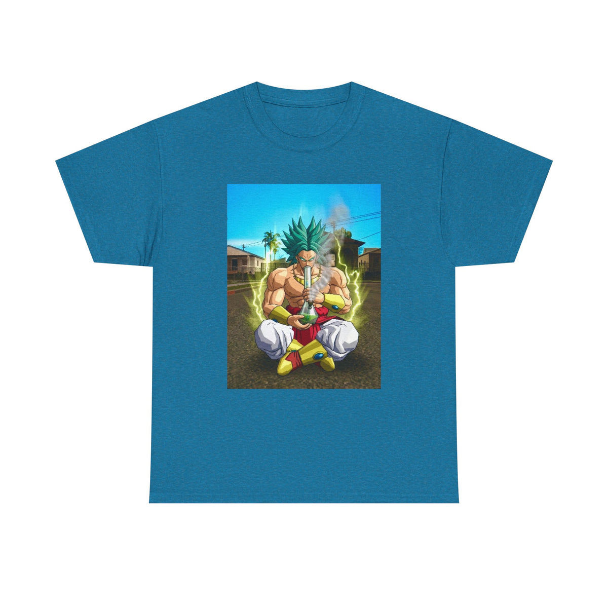Legendary Saiyan Taking A Bong Rip Tee