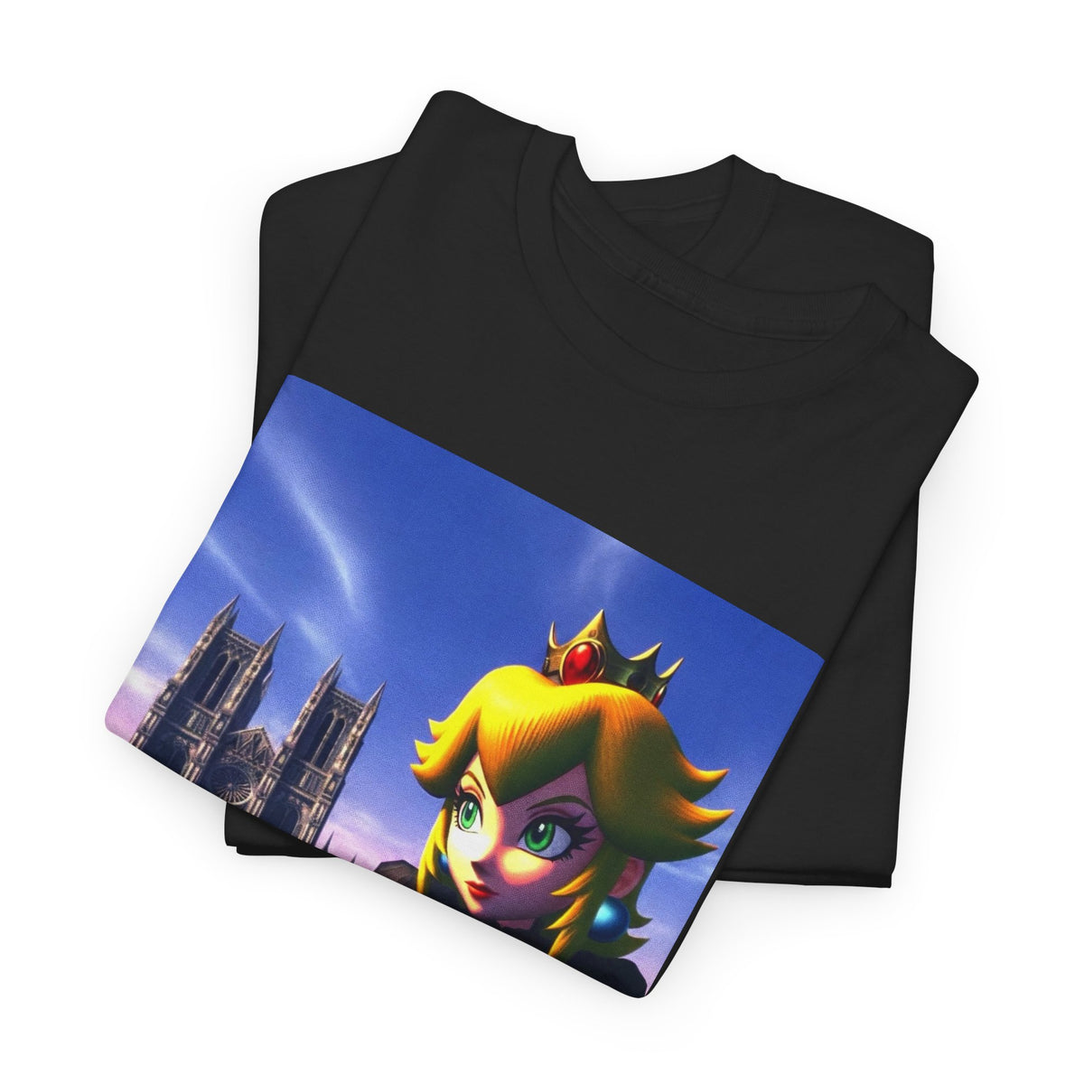 Gothic Princess Peach In Grassy Meadow