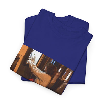 Gravity Defying Green Graphic Tee