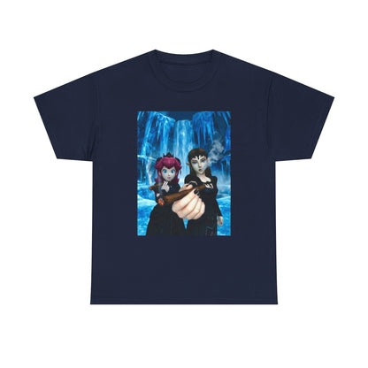 Dark Peach And Elf Smoking Blunts