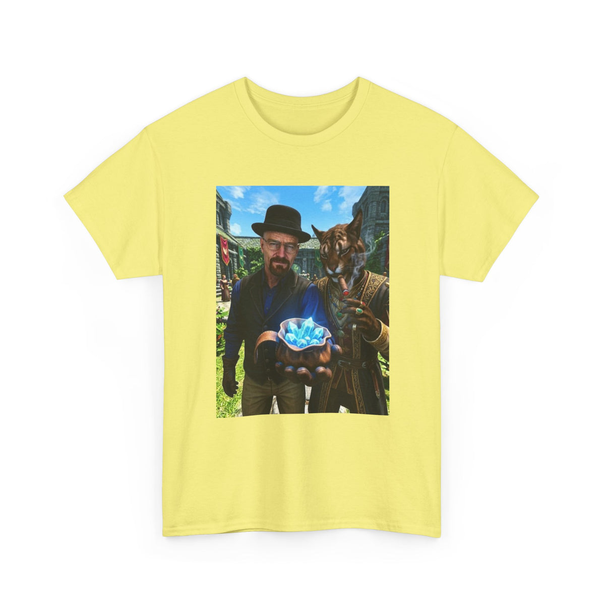 Walter White And Khajiit With Blue Crystals (Design 4)