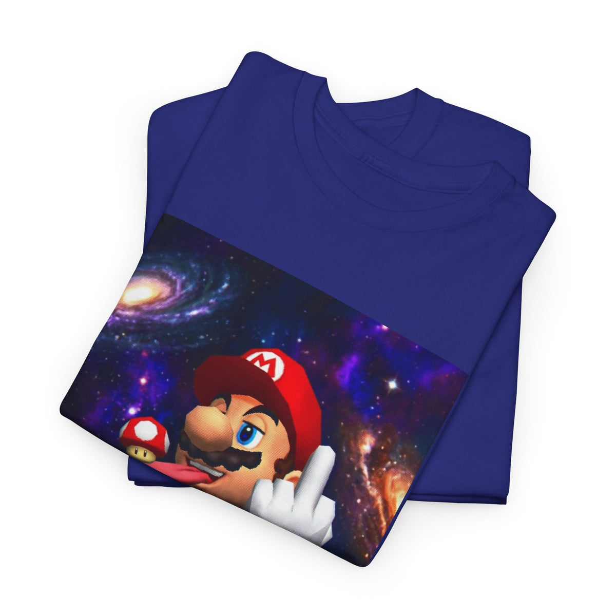 Mushroom-Tripping Plumber Gives The Finger Tee