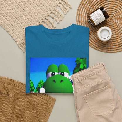 Yoshi Giving The Finger Tee (Design 4)