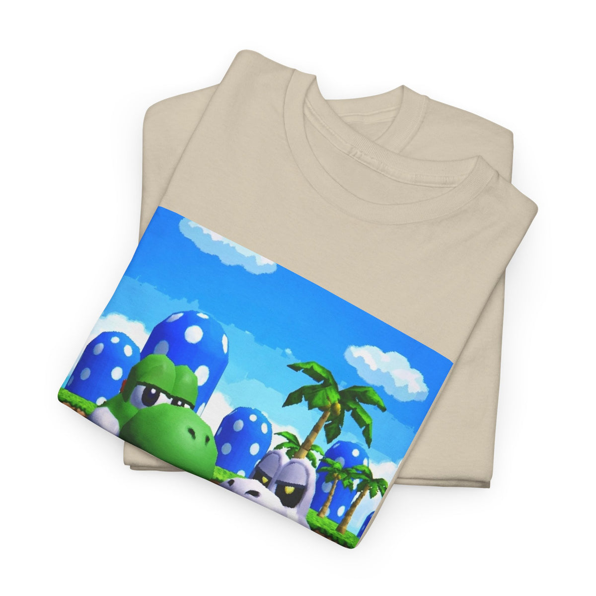 Yoshi And Dry Bones Flipping Off Tee
